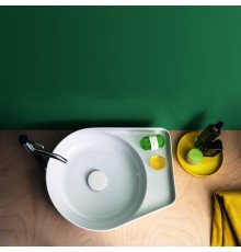 Laufen VAL Раковина-чаша 50х40х12.5 см, без отв., цвет: белый. 8.1228.1.000.109.1