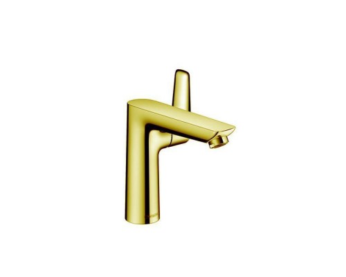 Hansgrohe Talis E Смеситель для раковины 150, на 1 отв, с донным клапаном, излив 141мм, цвет: золото. 71754990 Hansgrohe Talis E Смеситель для раковины 150, на 1 отв, с донным клапаном, излив 141мм, цвет: золото. 71754990