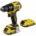 Шуруповерт аккумуляторный DeWalt DCD708D2T+фонарь DCL043