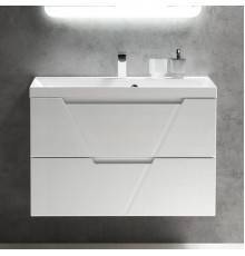 Тумба с раковиной BelBagno Vittoria 90 подвесная, bianco opaco