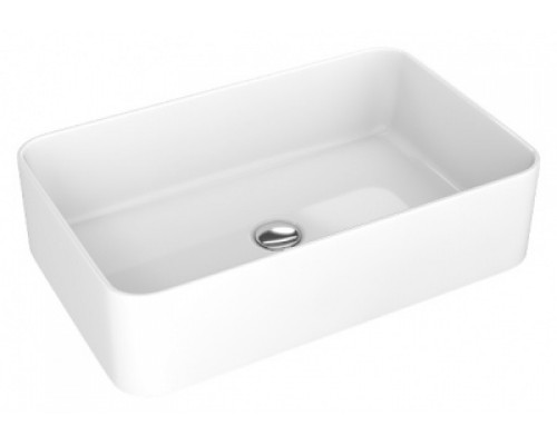 AQ 4640021064269 Kirovit Раковина Олимпия 560 565х365х140 мм, без отв. под смес., без 4640021064269