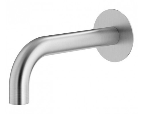 Plumberia Selection IXO Излив для ванны, настенный, длина 21см., цвет: хром брашированный. SPT0058CS Plumberia Selection IXO Излив для ванны, настенный, длина 21см., цвет: хром брашированный. SPT0058CS