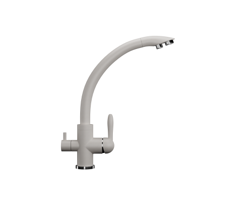 Смеситель для кухни Ulgran U-017-331 белый