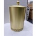 3SC Bally Ведро Oslash;22х30см., с крышкой, ручка Zar, цвет: Matt Satin Brass. FSC65/02LX