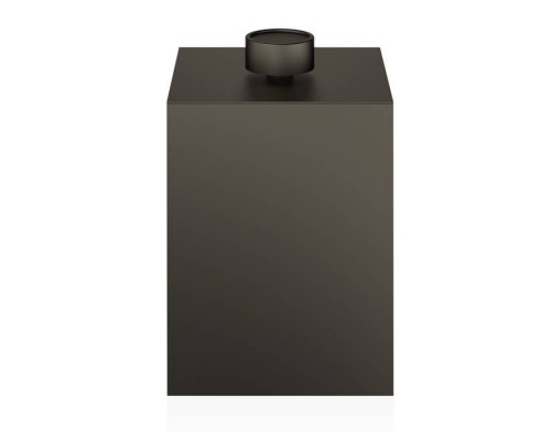 Decor Walther DW 76 Корзина для бумаги 17x17x27см, с крышкой, напольная, цвет: темная бронза. 0614417 Decor Walther DW 76 Корзина для бумаги 17x17x27см, с крышкой, напольная, цвет: темная бронза. 0614417