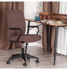 Компьютерное кресло TetChair Wind флок коричневый 6
