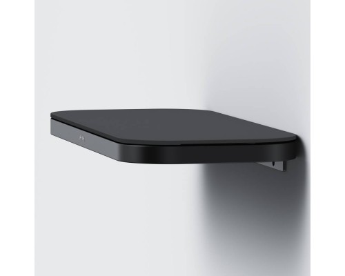 A8F37622 Полка для душа прямая, черный