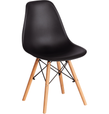 Стул TetChair Модерн Cindy black, ножки бук