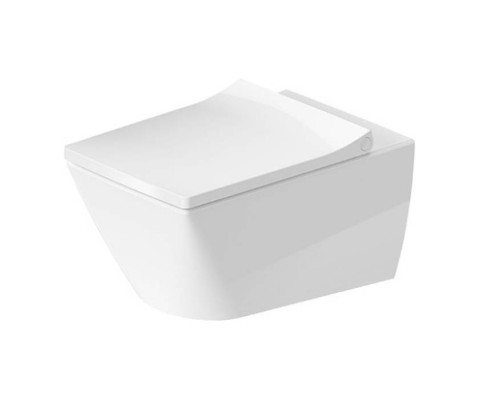 Duravit Viu Унитаз подвесной 37x57см, rimless, вкл. крепление Durafix, с покрытием WG, цвет: белый. 25110900001 Duravit Viu Унитаз подвесной 37x57см, rimless, вкл. крепление Durafix, с покрытием WG, цвет: белый. 25110900001