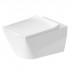 Duravit Viu Унитаз подвесной 37x57см, rimless, вкл. крепление Durafix, с покрытием WG, цвет: белый. 25110900001
