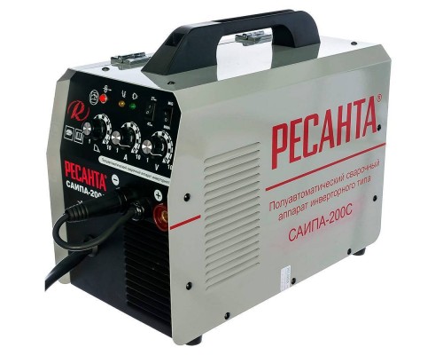 Аппарат сварочный полуавтомат Ресанта САИПА-200C (MIG/MAG) Аппарат сварочный полуавтомат Ресанта САИПА-200C (MIG/MAG)