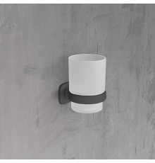 Novellini Giada Стакан, подвесной, цвет: черный матовый. R90AGEBIM-H