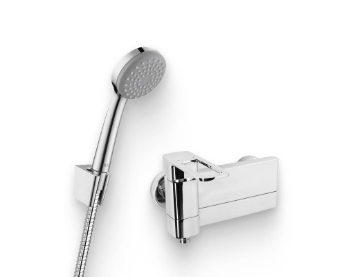 Душевой комплект Смеситель IDDIS Slide SLISB00i02WA + Гарнитур 0011F00i16