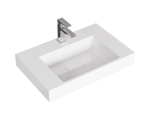 AQ Tol.07.04.D Toledo Раковина 700х450х100 мм, с отв. под смеситель Tol.07.04.D