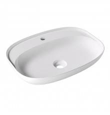 Alice Form Oval Раковина 60x45х12см., накладная, 1 отв., цвет: белый глянцевый. 22460101