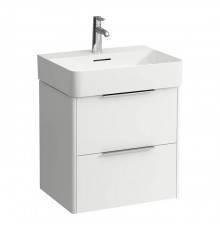 Laufen VAL Тумба с раковиной 53.5х39х53см., 2 ящика, с органайзером, подвесная, цвет: белый матовый. 8.1028.2.000.104.1,  4.0219.2.110.260.1
