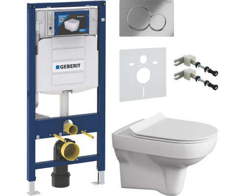 Комплект Унитаз подвесной Cersanit City Clean On DPL EO slim + Крепления Geberit Duofix 111.815.00.1 к стене + Шумоизоляция 156.050.00.1 + Инсталляция UP 320 111.300.00.5 + Кнопка Sigma 01 115.770.21.5 хром Комплект Унитаз подвесной Cersanit City Clean On DPL EO slim + Крепления Geberit Duofix 111.815.00.1 к стене + Шумоизоляция 156.050.00.1 + Инсталляция UP 320 111.300.00.5 + Кнопка Sigma 01 115.770.21.5 хром