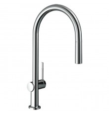 Hansgrohe Talis M54 Смеситель для кухни, на 1 отв, излив 21cм., с вытяжным изливом, цвет: хром. 72802000