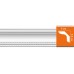 Плинтус потолочный с рисунком DECOMASTER DT-128F гибкий (58*60*2400мм)