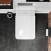Hansgrohe EluPura Original Q Сиденье для унитаза, с микролифтом, с верхним креплением, цвет: белый. 60150450