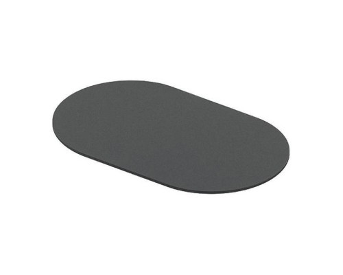 Artceram Fuori Scala Полка для овальной консоли 60см., керамическая, цвет: notte. TFC002 36 00