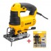 Лобзик DeWalt DWE349B+набор пилок