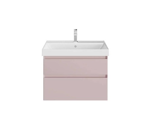 Kerama Marazzi Cubo Тумба подвесная 70см, с ящиками, цвет: мальва матовая. CUB.70.2\MAL