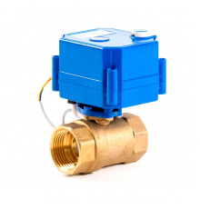 Шаровой кран БАСТИОН AquaBast 1'' с электроприводом, 12V 168