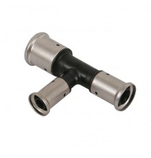 Тройник-пресс переходный Henco уменьшенный с двух сторон 26x26x16. 11PK-262616