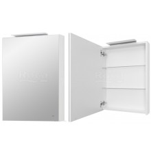 Roca 7.8576.4.380.6 Oleta Шкаф зеркальный, петли слева, 500х700х137 мм, LED свет., Белый глянец A857643806