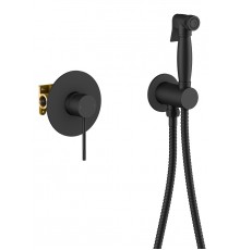 Timo 2389/03SM Saona Готовый комплект гигиенического душа, черный 2389/03SM