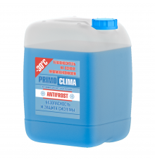 Теплоноситель Primoclima Antifrost (Пропиленгликоль) -30C 10 кг канистра (цвет синий) PA -30C 10