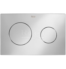 Roca 7.8900.8.900.1 PL10 Панель смыва, 2 объёма, 250х160х10 мм, хром 890089001