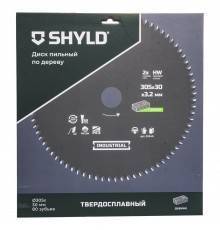 Диск пильный по дереву SHYLD твердосплавный 305х30 мм, 80 зубьев(20340)