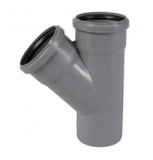 Тройник для внутренней канализации Ostendorf HTEA 75/75*67°. 113300