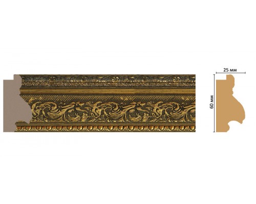 Багет DECOMASTER FM10-5 (60*25*2850мм) Багет DECOMASTER FM10-5 (60*25*2850мм)
