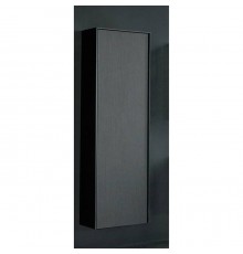 Duravit XViu Шкаф подвесной 50x36x133см с 3 стеклянными полками, (петли слева), цвет: dark brushed oak/чёрный матовый. XV1326LB272