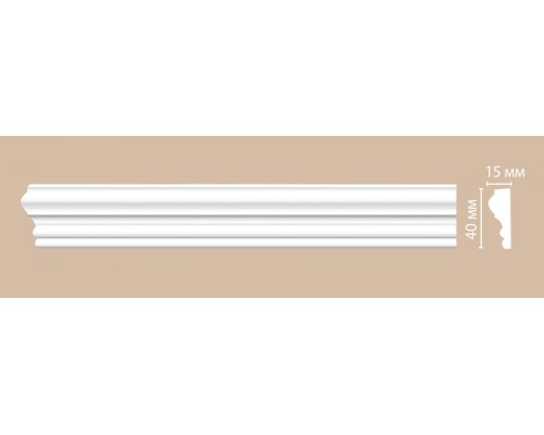 Молдинг гладкий DECOMASTER 97154F гибкий (40*17*2400мм) Молдинг гладкий DECOMASTER 97154F гибкий (40*17*2400мм)