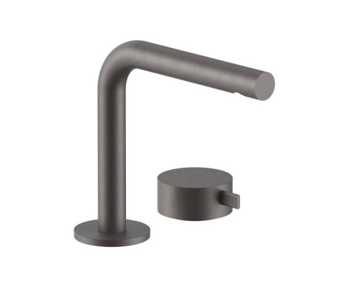Fantini AF/21 Смеситель для раковины, 2 отв., излив: 155 мм, цвет: Matt Gun Metal PVD. 27 P5 A104WF