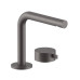 Fantini AF/21 Смеситель для раковины, 2 отв., излив: 155 мм, цвет: Matt Gun Metal PVD. 27 P5 A104WF