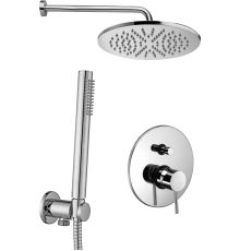 Душевой комплект Paffoni Light KITLIG015CR С ВНУТРЕННЕЙ ЧАСТЬЮ, хром