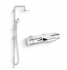 Душевой комплект Термостат Grohe Grohtherm 2000 New 34174001 для ванны с душем + Стойка New Tempesta Cosmopolitan 27394002