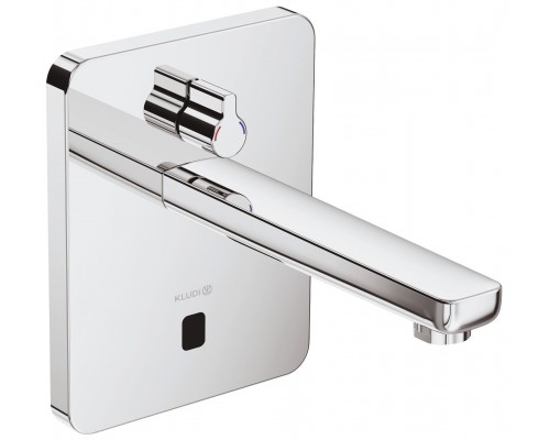 Kludi 38 500 05 Zenta E Инфракр. электрон. для рак. 190 мм, настен., с рег t°, 230/6 V, (вне. м. ч.) 3850005