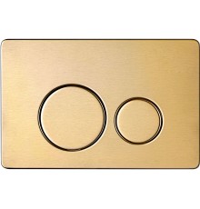 AQM4111BG Панель смыва AQUAme нерж сталь, золото шлифованное AQM4111BG