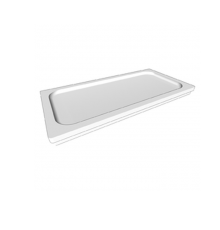 Agape 369 Полка из Cristalplant, подвесной, цвет: белый. A369210Z