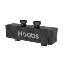 Разделитель гидравлический Hoobs DN 25 мм PN 6 бар 110°C 1½″ в теплоизоляции. HB-SP70/125