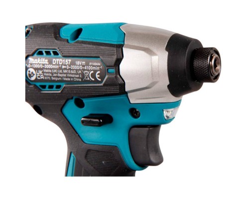 Шуруповерт аккумуляторный ударный Makita DTD157Z (без акк, без з/у) Шуруповерт аккумуляторный ударный Makita DTD157Z (без акк, без з/у)