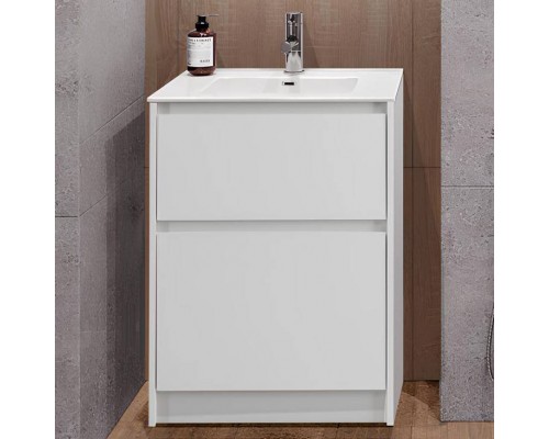 Тумба с раковиной BelBagno Kraft 60 напольная, bianco opaco, раковина BB600ETL Тумба с раковиной BelBagno Kraft 60 напольная, bianco opaco, раковина BB600ETL