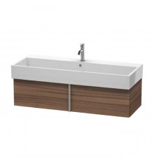 Duravit VA Тумба подвесная, 118.4x43.1х29.8см., с раковиной и 1 выдв. ящиком, цвет: орех натуральный. VA612907979,  2350120000