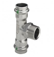 Тройник Viega Sanpress Inox нержавеющая сталь 18х3/4 х18 мм. 445973